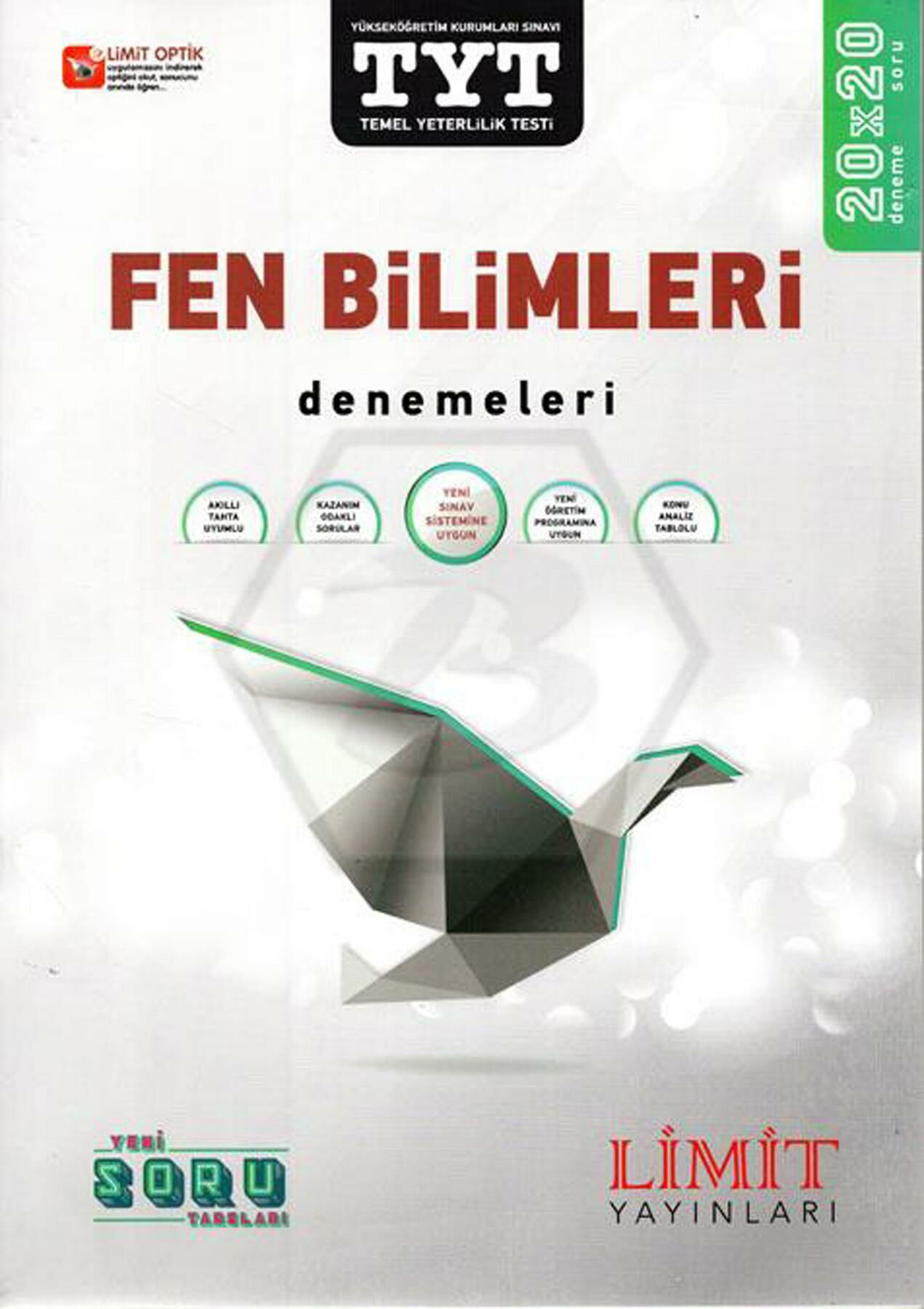 Limit Tyt Fen Bilimleri 20x20 Denemeleri