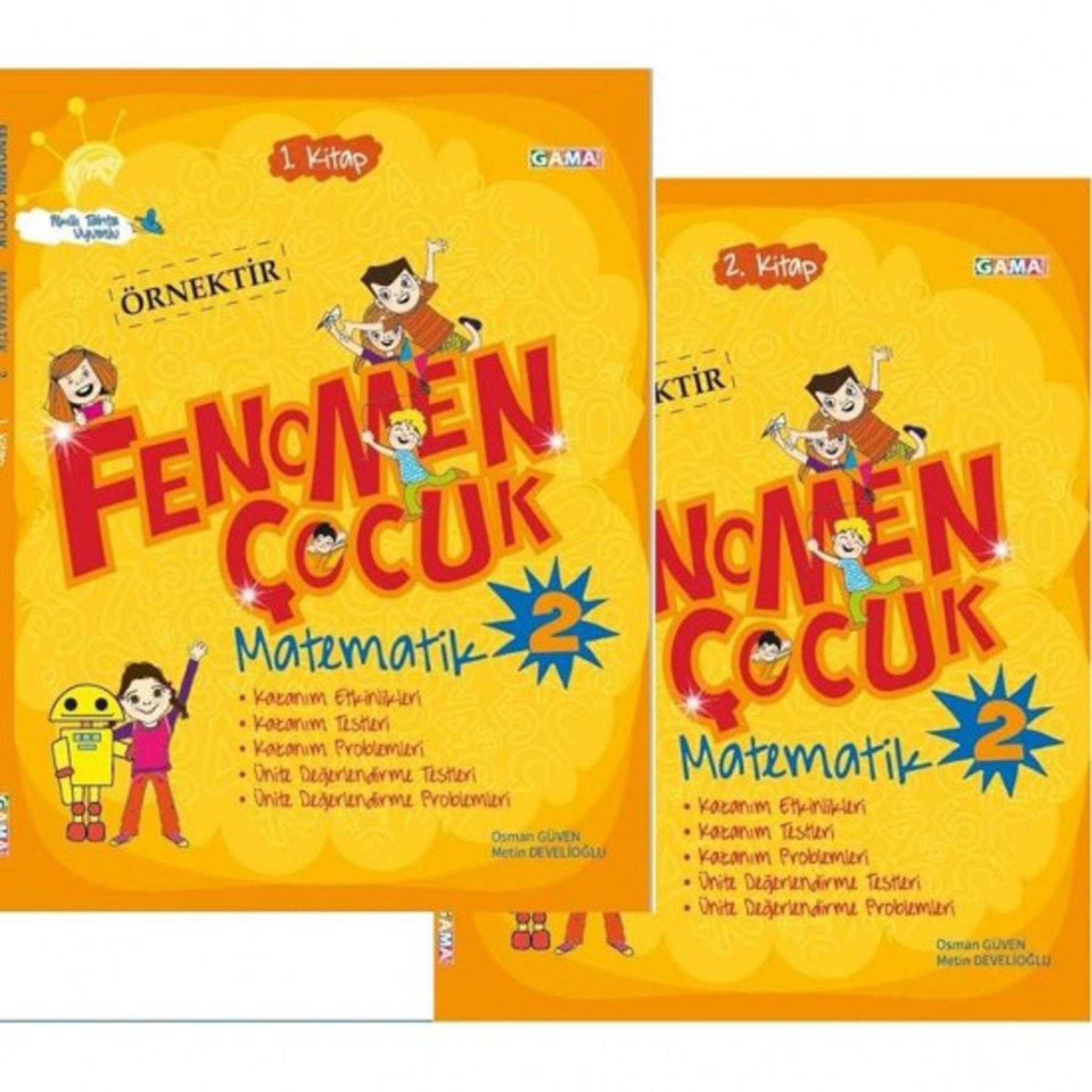 Gama Fenomen Çocuk 2.Sınıf Matematik 1. Ve 2. Kitap