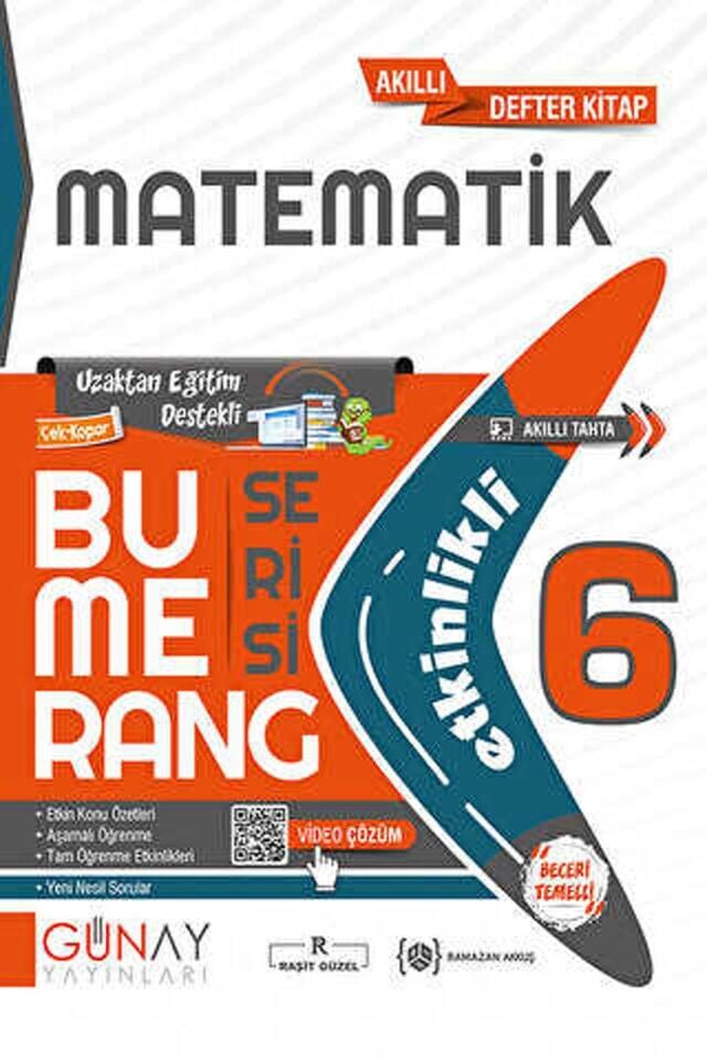 Günay 6.Sınıf Bumerang Etkinlikli Matematik