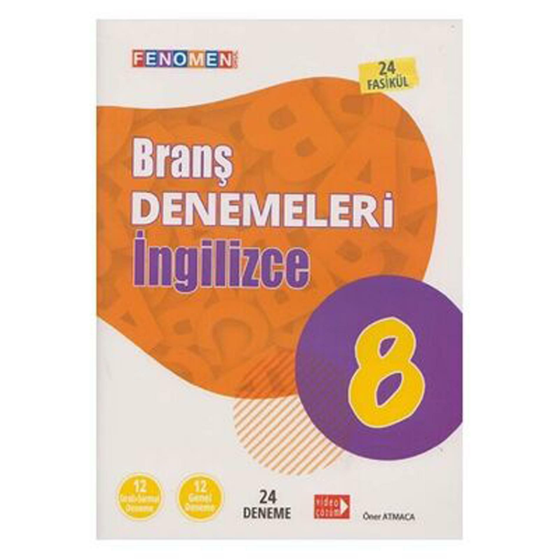 Fenomen 8.Sınıf  Denemeler İngilizce (24 Deneme)