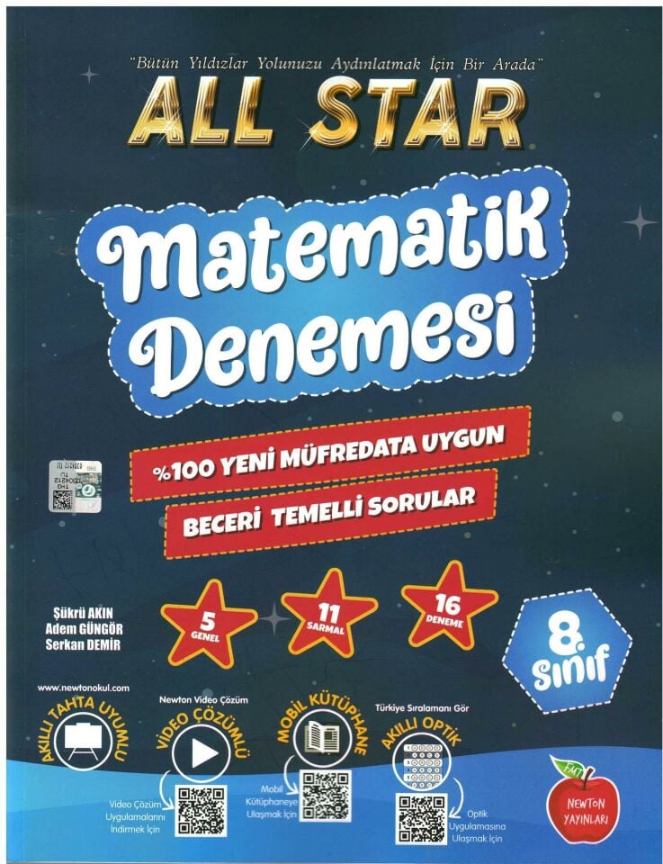 Newton 8.Sınıf All Star Matematik Denemesi