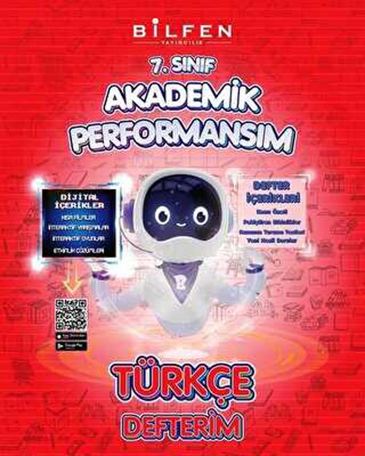 Türkçe 7 Akademik Performansım  Defterim