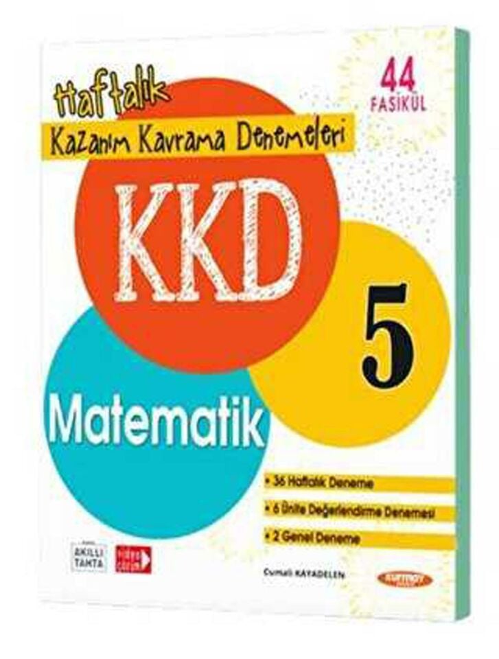 Kurmay 5.sınıf Matematik Kazanım Kavrama Denemeleri (44 Fasikül)