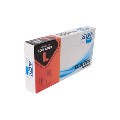 Plus Pudrasız Yeni Nesil Eldiven 100'lü Beyaz L 24 Paket