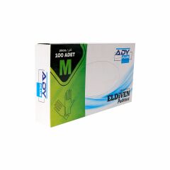 Plus Pudrasız Yeni Nesil Eldiven 100'lü Mavi M 24 Paket