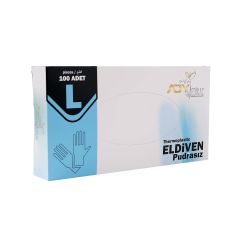 Vinleks Pudrasız Yeni Nesil Eldiven 100'lü Şeffaf L 24 Paket