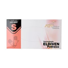 Softleks Elastik Pudrasız Yeni Nesil Eldiven 100'lü Beyaz S 24 Paket