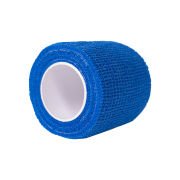 Çoban Bandajı Mavi 5 cm x 4,5 m | Kendinden Yapışkanlı Elastik Bandaj | Veteriner Sarf Malzeme