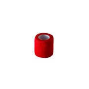 Çoban Bandajı Kırmızı 5 cm x 4,5 m | Kendinden Yapışkanlı Elastik Bandaj | Veteriner Sarf Malzeme
