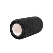 Çoban Bandajı Siyah 10 cm x 4,5 m | Kendinden Yapışkanlı Elastik Bandaj | Veteriner Sarf Malzeme
