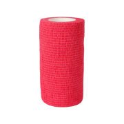 Çoban Bandajı Kırmızı 10 cm x 4,5 m | Kendinden Yapışkanlı Elastik Bandaj | Veteriner Sarf Malzeme