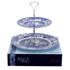 Blue Italian 2 Katlı Servis