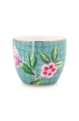 Egg Cup Blushing Birds Blue