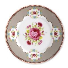 Haki Porselen Pasta Tabağı 17 cm