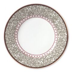 Haki Porselen Yemek Tabağı 26,5 cm