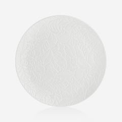 Beyaz Porselen Servis Tabağı 34 Cm Bosco Collection by La Porcellana Bianca