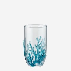 Mavi Akrilik Su Bardağı 600 Ml Bambu Collection by Chiara Alessi