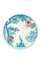 Plate Heritage Boat Aqua 23cm