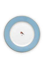Plate Love Birds Blue 21cm