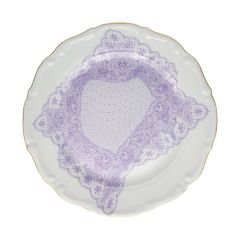 Volante Dentelle 27 cm Porselen Tabak