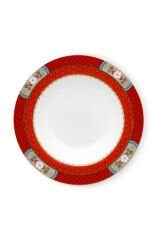 Soup Plate Blushing Birds Red 21.5cm