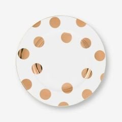 Beyaz Porselen Kahvaltı Tabağı 23 Cm Dot Delight Collection by Pip Studio