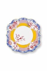 Mavi Porselen Kek Standı 24 cm