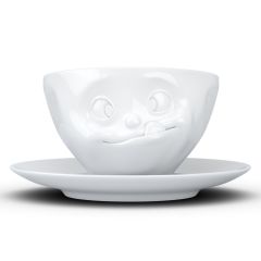 Tasty- beyaz çay fincanı, 200 ml