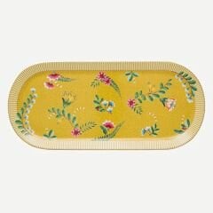 Sarı Porselen Servis Tabağı 33 cm