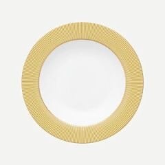 Sarı Porselen Yemek Tabağı 26,5 cm