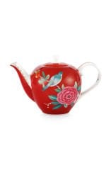 Tea Pot Small Blushing Birds Red 750ml