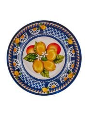 Chiara Alessi Portofino Mavi Melamin Yemek Tabağı 28 Cm