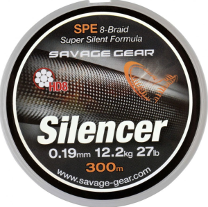 Savage gear HD8 Silencer Braid 120 mt Green Örgü İp