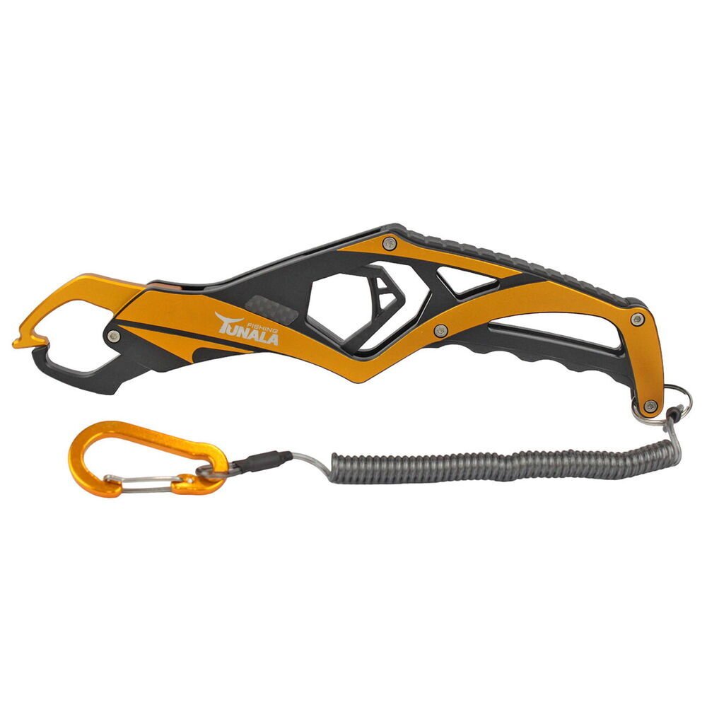 Tunala Fishing Aluminum Lip Girp Gold-KIRMIZI