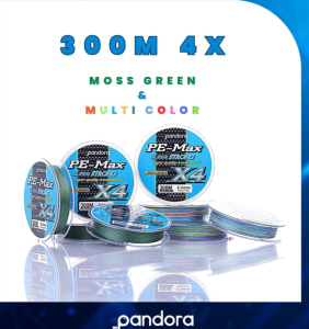 Pandora Pandora PE-Max 4X 300 Mt Multi Color İp Misina