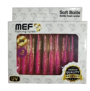 Mef Hunter Worm 5.5cm 10 Adet LRF Silikonu