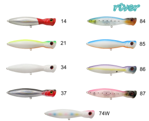 River Bighead Pop 130 13Cm 36G Popper Maket Balık