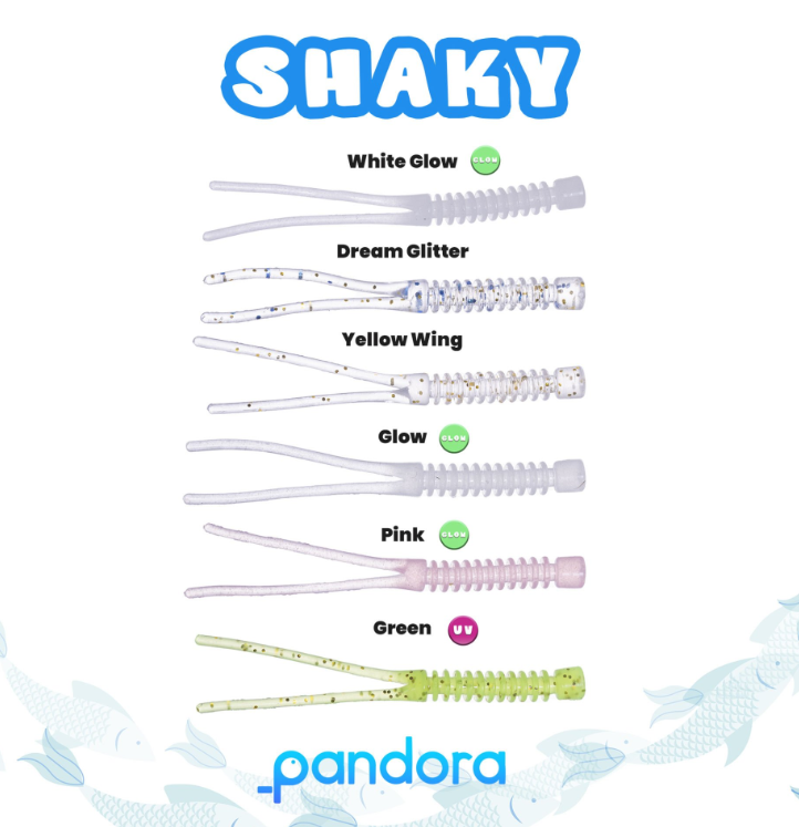PANDORA SHAKY WORM (10'lu Paket)