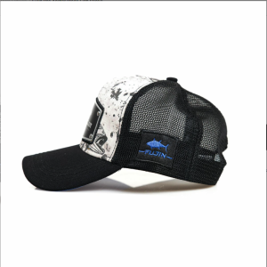 Fujin Pro Angler Black Fish Şapka
