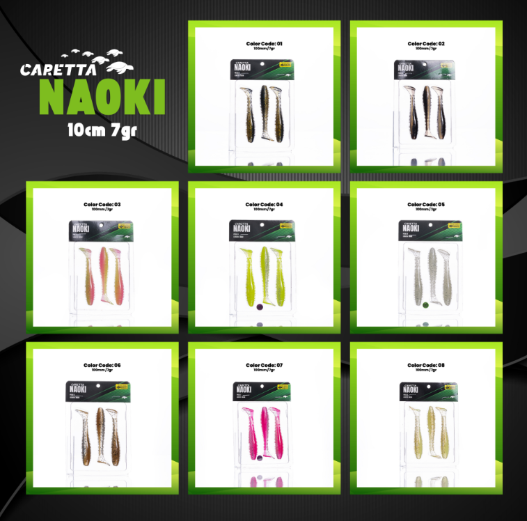 Caretta Naoki 10 Cm 7 Gr Silikon Yem