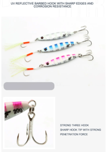 Shufa Psycho Sprat Jig 3 Adet ( Turkish Zebra Mix)