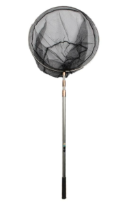 Powerex Paslanmaz Krom Çelik 50cm.Çap,190cm.Sap Dar göz Lüks Kepçe