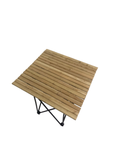 AHŞAP KAMP MASASI  70x70x70