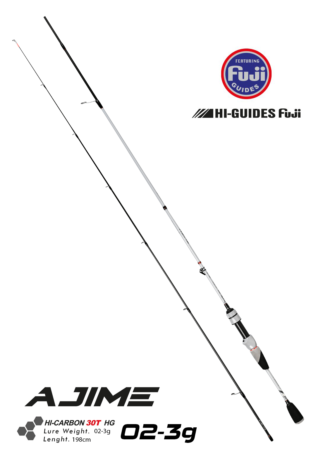 Fujin Ajime 198 Cm 0.2-3 Gr LRF Kamışı
