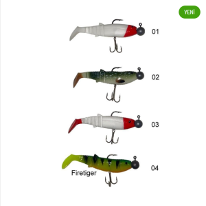 Effe Cannibal Modifiyeli 10cm 20gr Silikon Yem