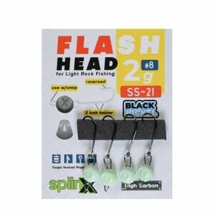 SPIINX FLASH HEAD JIGHEAD UV YEŞİL 2G #7 4P