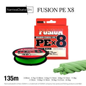 NANIWAOSAKASHI FUSION 8X 135MT 0,08MM IPEK IP