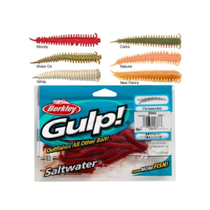 BERKLEY GULP Sandworm 5 cm LRF silikonu