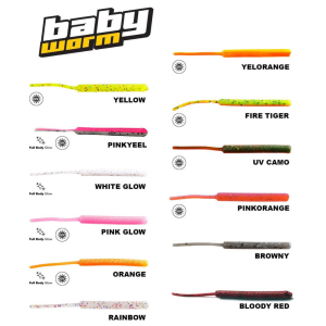 Fujin Baby Worm 5,2cm Floating LRF Silikonu