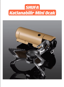 SHUFA  Katlanabilir KAMP Ocak (HAKİ YEŞİL)